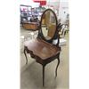 Image 2 : 1/4 Cut Oak Vanity Dresser 31'' x 39'' x 20'' Plus Mirror 31'' x 22''