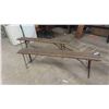 Image 1 : 1941 Bench with Folding Metal Legs