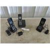 Image 1 : Panasonic 3 Hand Set Cordless Digital Answering Machine System 