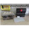 Image 1 : 2 Plastic Tool Boxes , Organizer & More 