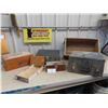 Image 1 : Assortment of Wood Boxes and Crates - Largest is 22 1/2'' x 12'' x 7'' 