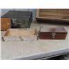 Image 2 : Assortment of Wood Boxes and Crates - Largest is 22 1/2'' x 12'' x 7'' 