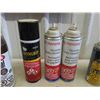 Image 2 : Throttle Body Cleaner , Spray Adhesive , Spray Primer & Others , Approx 75% Full ,