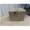 Image 2 : Metal Boxes, Locking File Holder, Galvanized Pail 