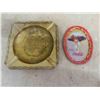 Image 3 : Brass Ashtray, Vintage Cigarette Tins, Cow Bell & More 