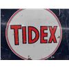 Image 2 : Tidex Motor Oil Metal Sign 10 1/4''  12 1/2''