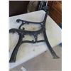 Image 2 : Cast Garden Bench Ends and Back 48''