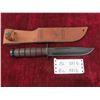 Image 1 : Ka-Bar USMC Knife with 7'' Blade and Sheath