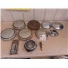 Image 1 : Ford/Chevy Hub Caps, Dash Gauge with Speedometer Temp Battery Oil 