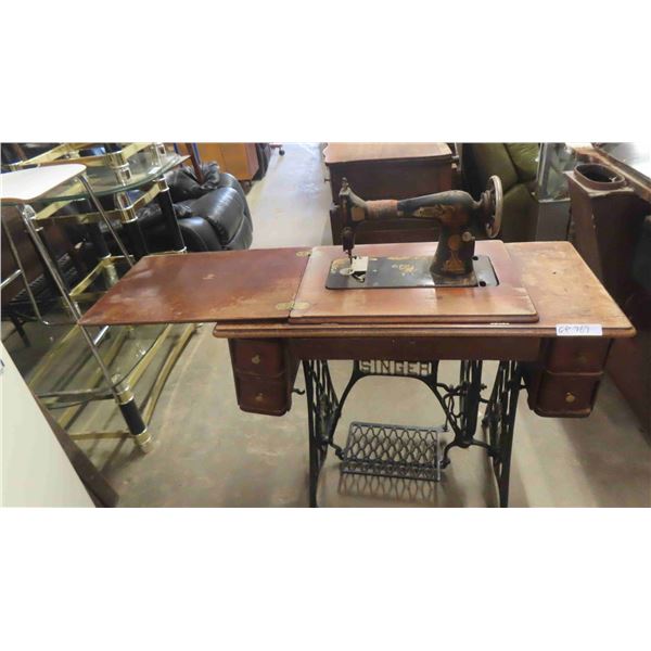 Singer Treadle Sewing Machine 
