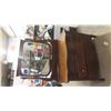 Image 1 : Vintage Oak Dresser 34'' x 47'' x 22'' with Mirror 34'' x 34''