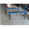 Image 1 : 2 Mastercraft Metal Sawhorses 