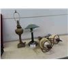 Image 1 : 2 Table Lamps , 2 Hanging Lamps 