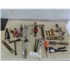 Image 1 : 1/2'' Ratchets, Rivot Gun, Tin Snips, Hand Drill, Crescent Wrench & More