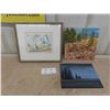 Image 1 : Framed Picture 13 1/2'' x 12'' , 2 Oil Paintings