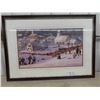 Image 1 : Framed Picture 43 1/2'' x 30 1/2''