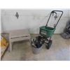 Image 1 : Scotts Broadcast Spreading Garden Tools & Stool