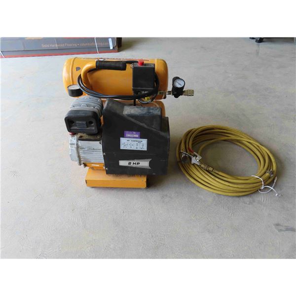 Sparber Compressor 2HP with Hose and Fittings