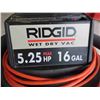 Image 2 : Ridgid 16 Gal Shop Vac 5.5HP with Accessories