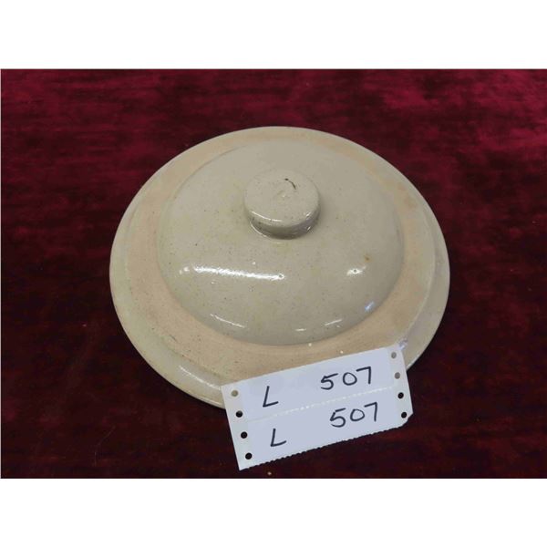 2 Gallon Stoneware Crock with Lid 