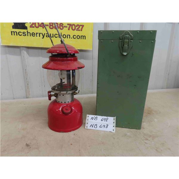 Coleman Lantern Model 200 with Metal Case 