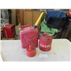 Image 1 : 2 Gas Containers Metal & Plastic , Portable Gas Heater