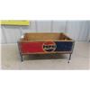 Image 1 : Pepsi Wood Crate with Legs 