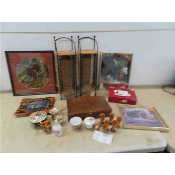 CD Holder , Needlepoint Picture , Tic Tac Toe Shot Glasses & More 