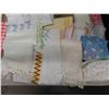 Image 3 : Linens, New Old Stock Bed Sheets Queen Size , Pillow Cases , Table Cloths , Tea Towels ,