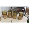 Image 2 : Wood Crate with 13 Quarts of Oil : Texaco Havoline, Castrol