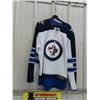 Image 1 : Winnipeg Jets Jersey with Many Autographs: Myers, Scheifele, Wheeler, Hallebujck,