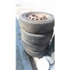 Image 1 : 4 Tires and Rims 185/65 R14 