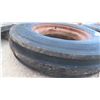 Image 2 : 2 Front Tractor Tires and Rims 600-16SL 