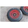 Image 2 : 2 Front Tractor Tires and Rims 600-16SL 