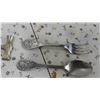Image 2 : Large Lot of Advertising Promo Antique Spoons : Nabob, Planters,