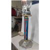 Image 8 : Nice Vintage Gumball Machine on Stand 50'' Tall