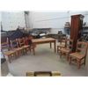 Image 2 : Table 31'' x 35'' x 55''  Extended 31'' x 35'' x 89'' , With End Pull Out Leafs 