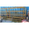 Image 2 : 2 Sioux Mfg. 6 Bar Metal Gating with Hardware (1) 12ft (1) 14ft 
