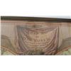 Image 2 : Framed New Map of the World with Captain Cooks Tracks 24'' x 36''