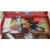 Image 2 : Metal Tool Box Full of Hammers, Punches, Crescent Wrenches, Levels,