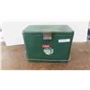 Image 1 : Vintage/Early Coleman Picnic Cooler Great Graphics 12'' x 16'' x 9'' 