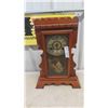 Image 1 : Gingerbread Mantle Clock 19'' x 13'' 