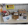 Image 1 : Boxes of VHS and DVD Movies 