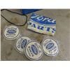 Image 8 : Ford Clock with Light (Bulb May Be Burnt Out) , New Old Stock Ice Bucket, Coasters, 