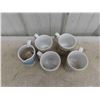 Image 8 : 7pce Pots, Pan, Lids with Matching Coffee Mugs and Creamer