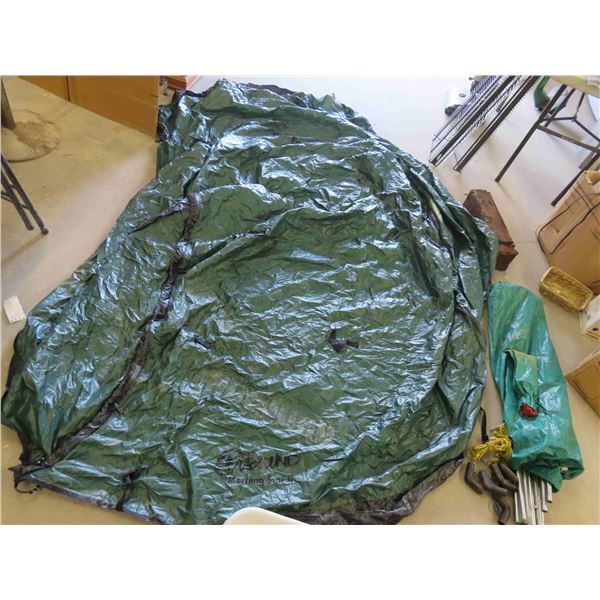 Canopy with Poles, Pegs and Elbows