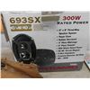 Image 2 : 6x9 300 Watt Pyramid Speakers, Drill Bits, RCA Cables, Outdoor Wall Light, Splitter, 