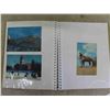 Image 2 : Album with 40 Post Cards , Leather Bound Memory Book , Vintage Chinese 