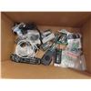 Image 2 : Box of Miscellaneous Cables , Electronics, Computer Parts , Charging Cradles & More 