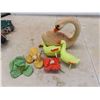 Image 8 : Vintage Fisher Price Toys: Roly Poly, Music Box TV, Skipping Rope & More 